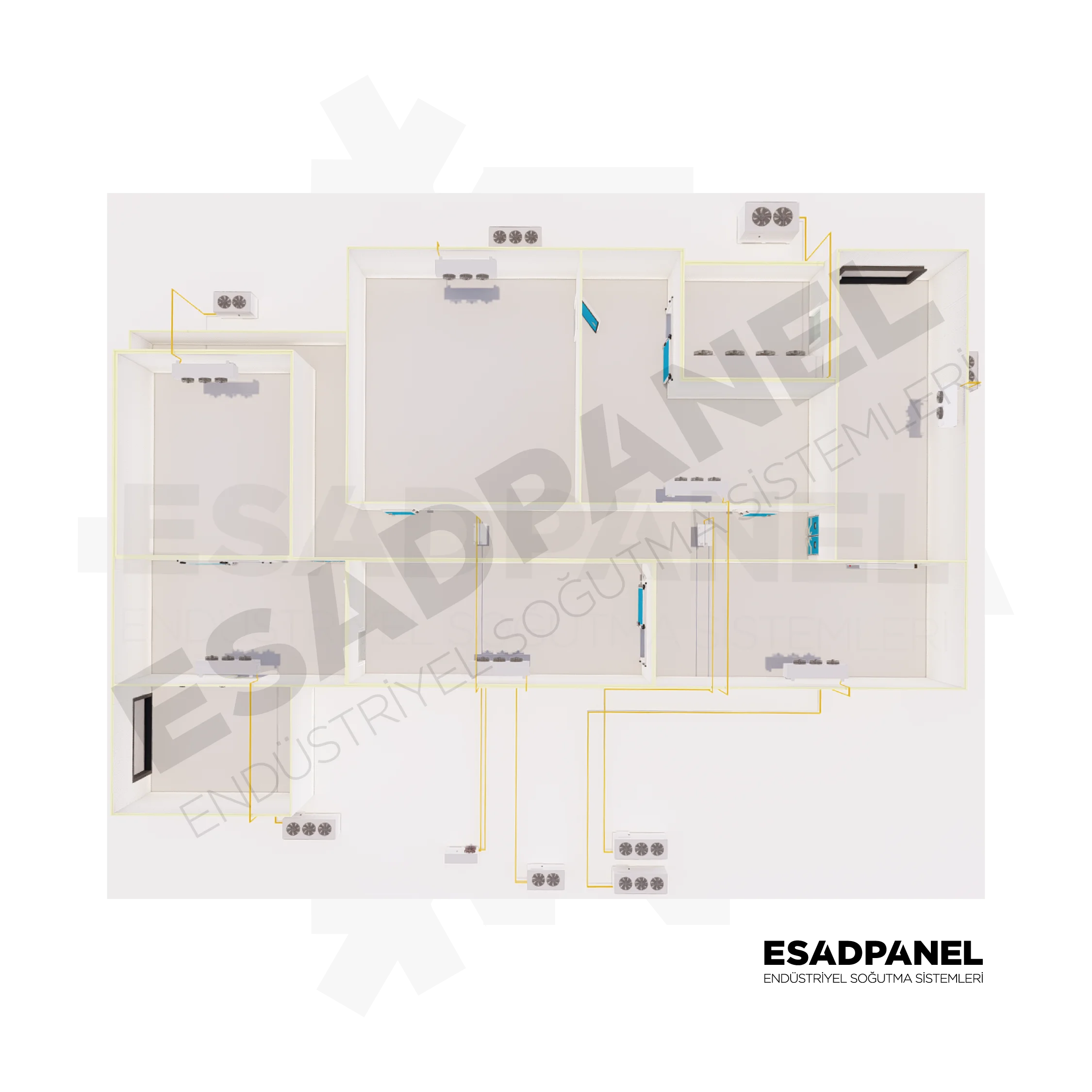 Saudi Arabia Cold Storage Cold Room Freezer Meat Process Plant Slaughterhouse Meat Freezerpng3