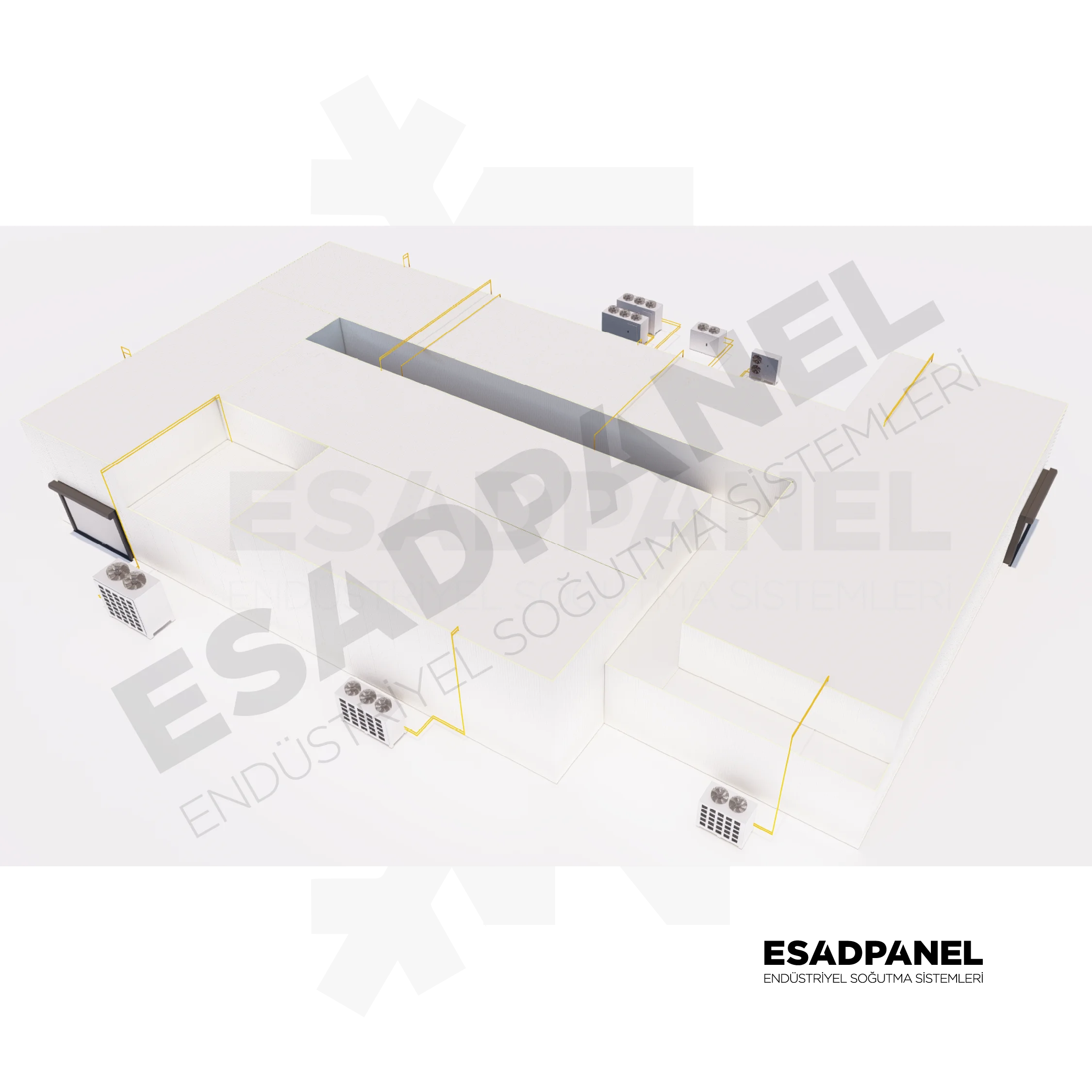 Saudi Arabia Cold Storage Cold Room Freezer Meat Process Plant Slaughterhouse Meat Freezerpng4