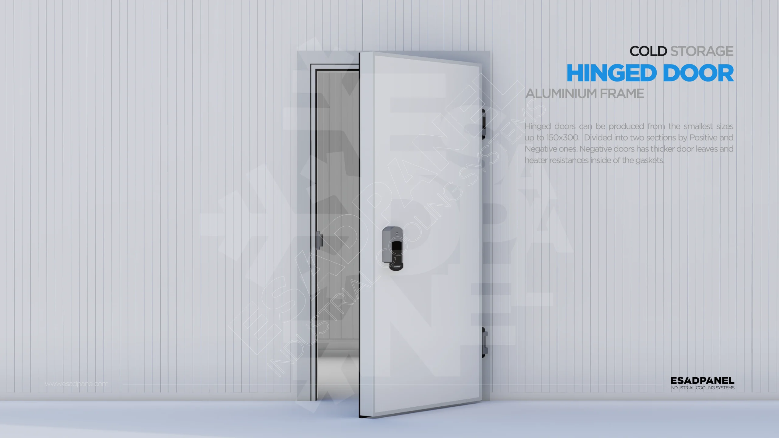 Hinged Door 24 Cold Room Door, Cold Storage Door, Freezer Door, Insulated Door, Isolated Door, Frigo Door, Refrigeration Door
