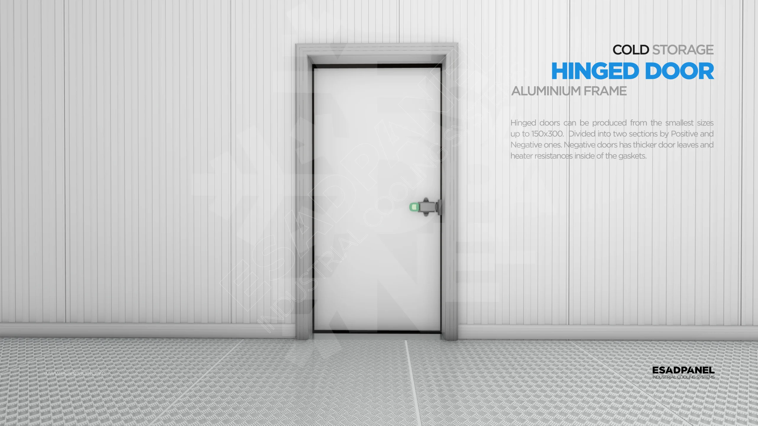 Hinged Door 30 Cold Room Door, Cold Storage Door, Freezer Door, Insulated Door, Isolated Door, Frigo Door, Refrigeration Door