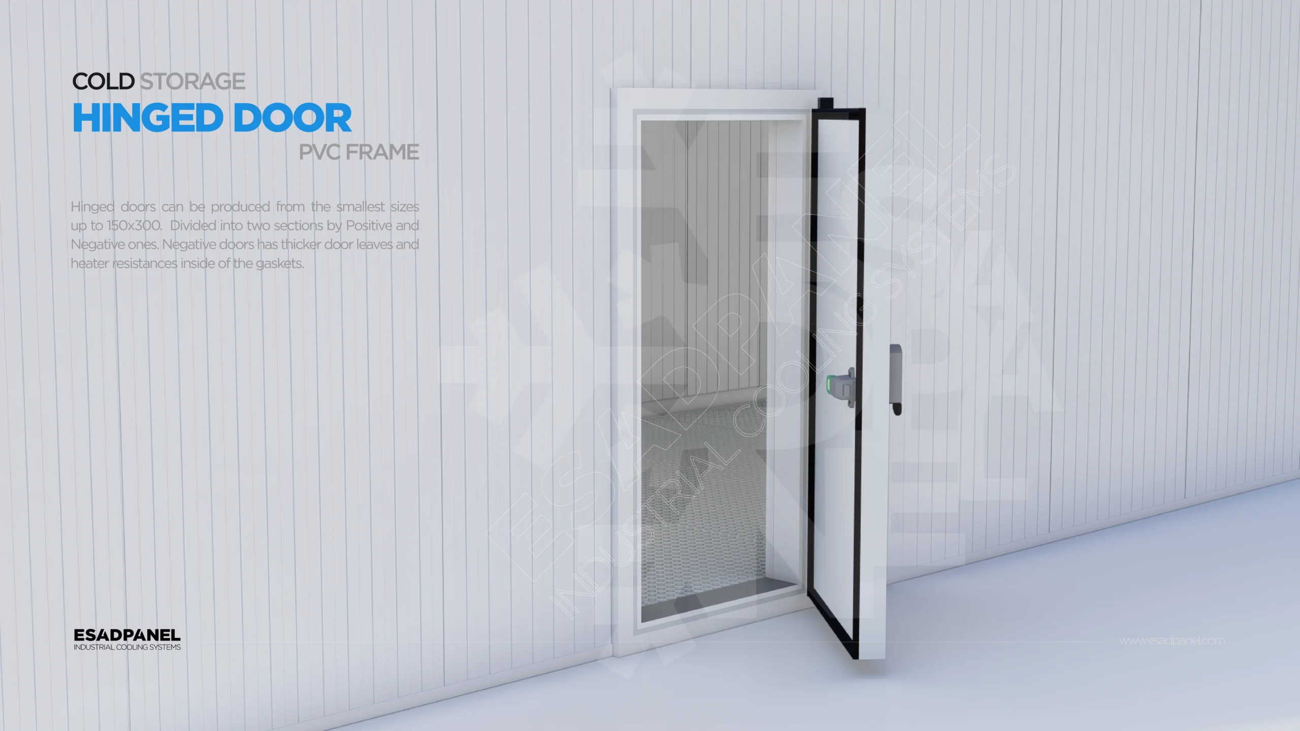 Hinged Door 29 Cold Room Door, Cold Storage Door, Freezer Door, Insulated Door, Isolated Door, Frigo Door, Refrigeration Door