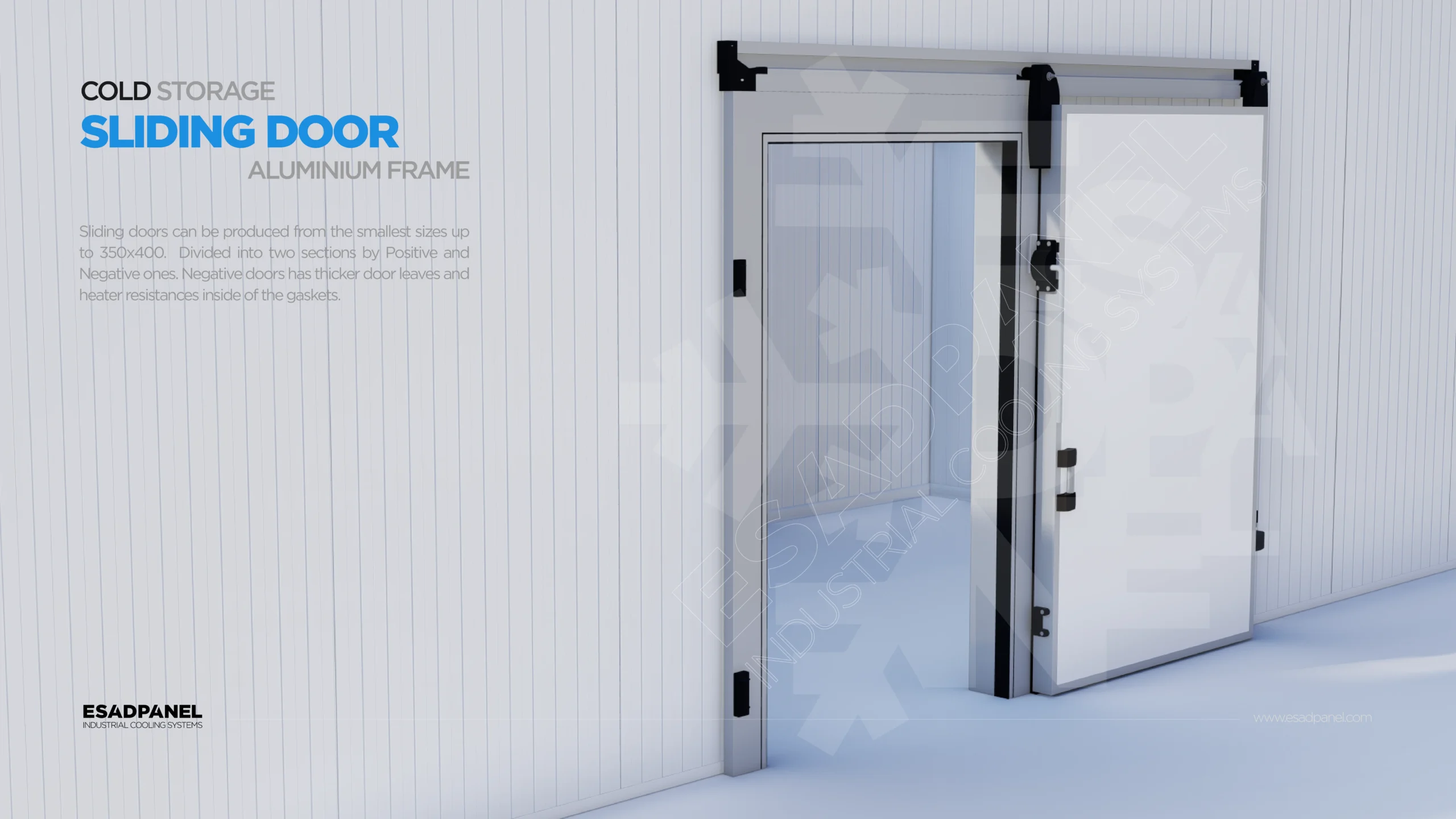 Sliding Door 28 Cold Room Door, Cold Storage Door, Freezer Door, Insulated Door, Isolated Door, Frigo Door, Refrigeration Door