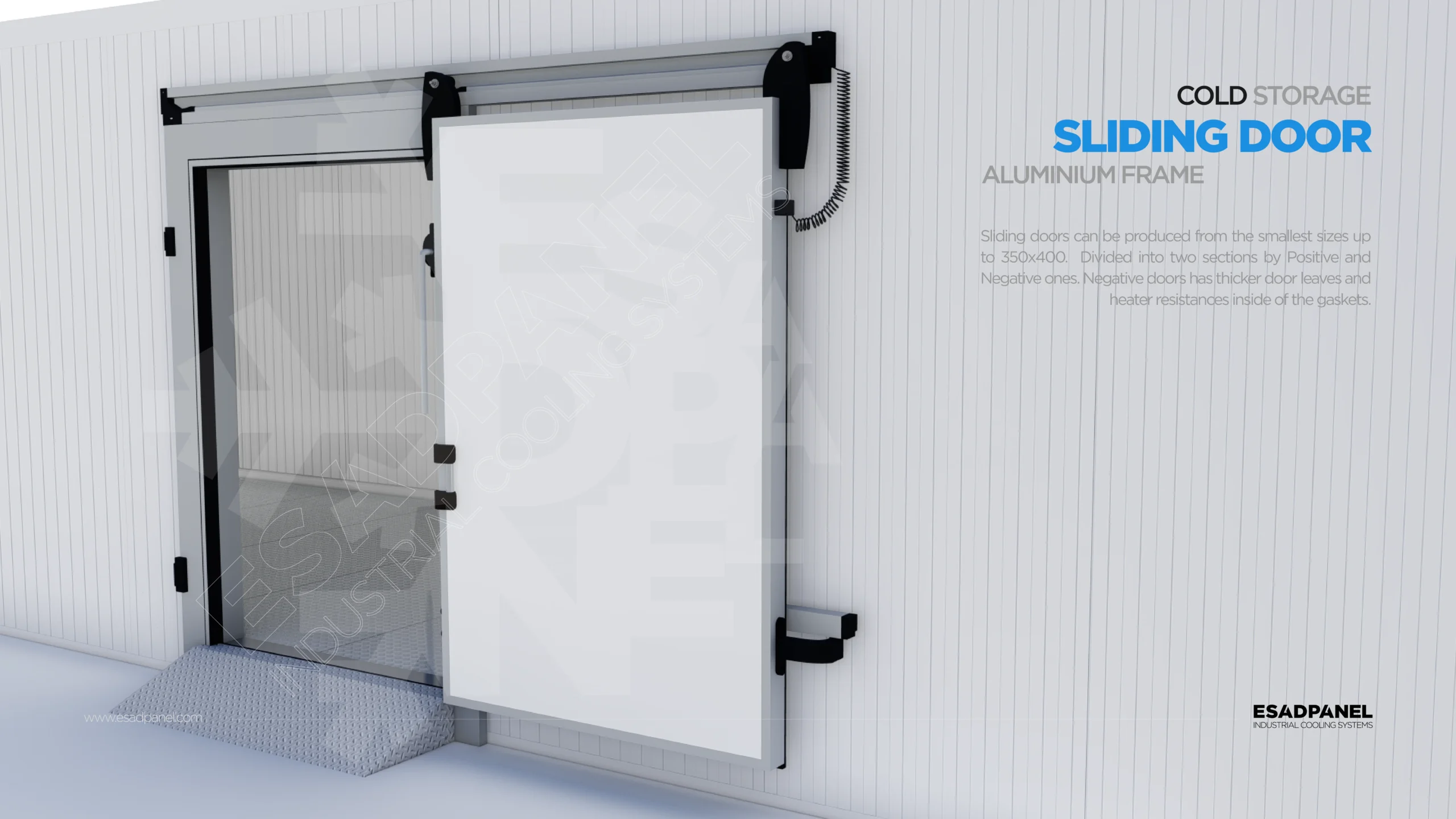 Sliding Door 30 Cold Room Door, Cold Storage Door, Freezer Door, Insulated Door, Isolated Door, Frigo Door, Refrigeration Door