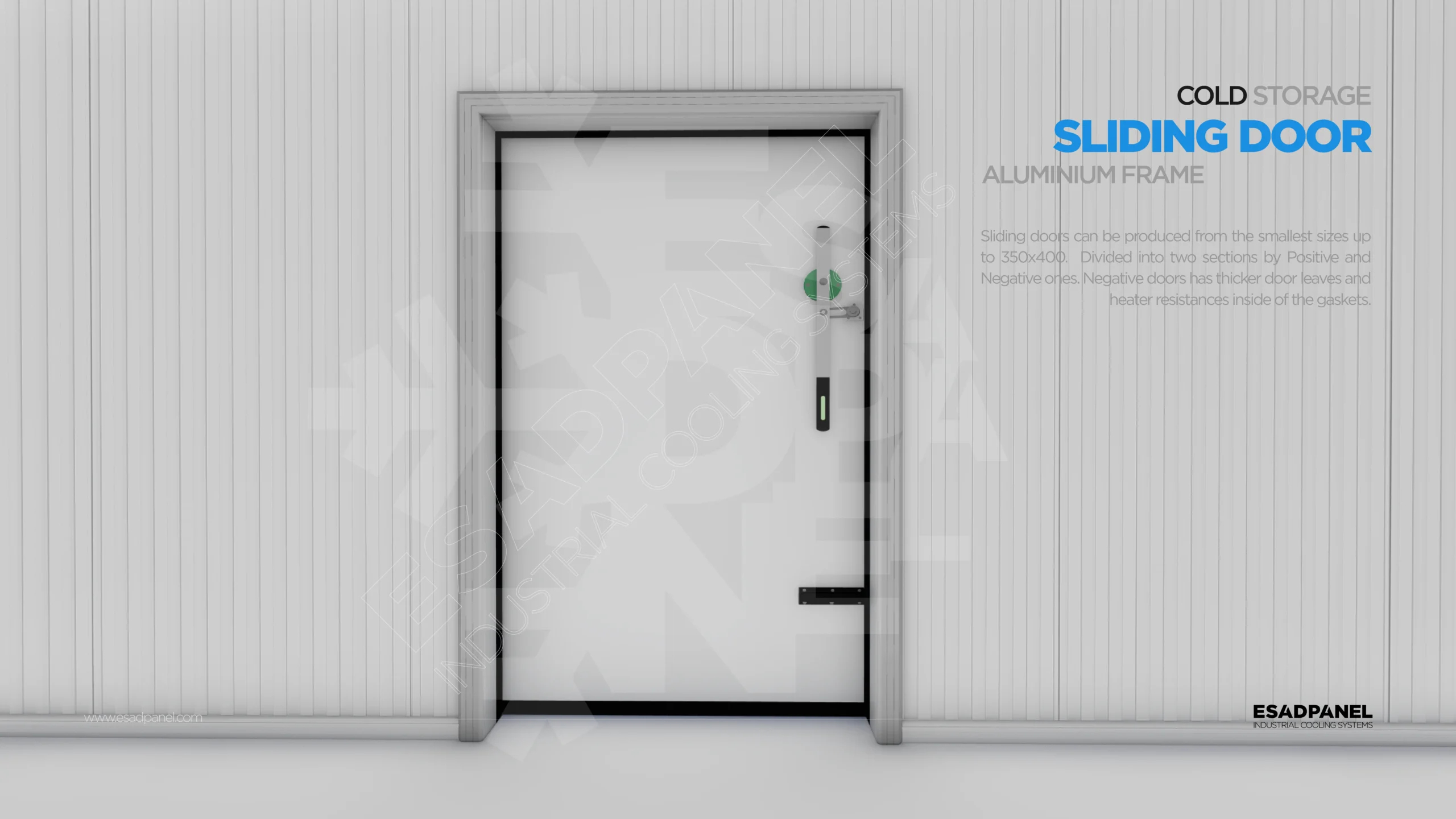 Sliding Door 32 Cold Room Door, Cold Storage Door, Freezer Door, Insulated Door, Isolated Door, Frigo Door, Refrigeration Door