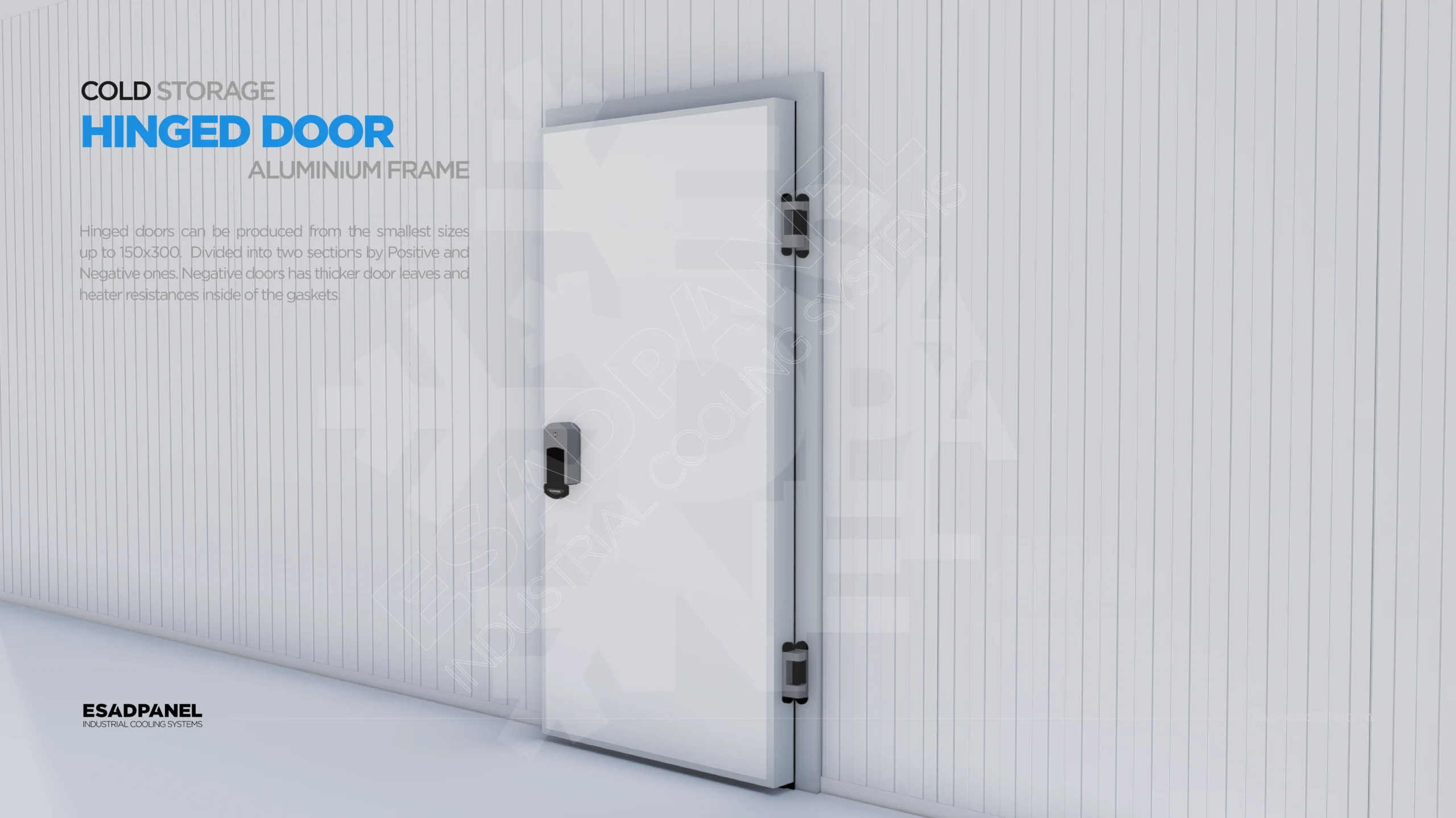 Hinged Door 26 Cold Room Door, Cold Storage Door, Freezer Door, Insulated Door, Isolated Door, Frigo Door, Refrigeration Door