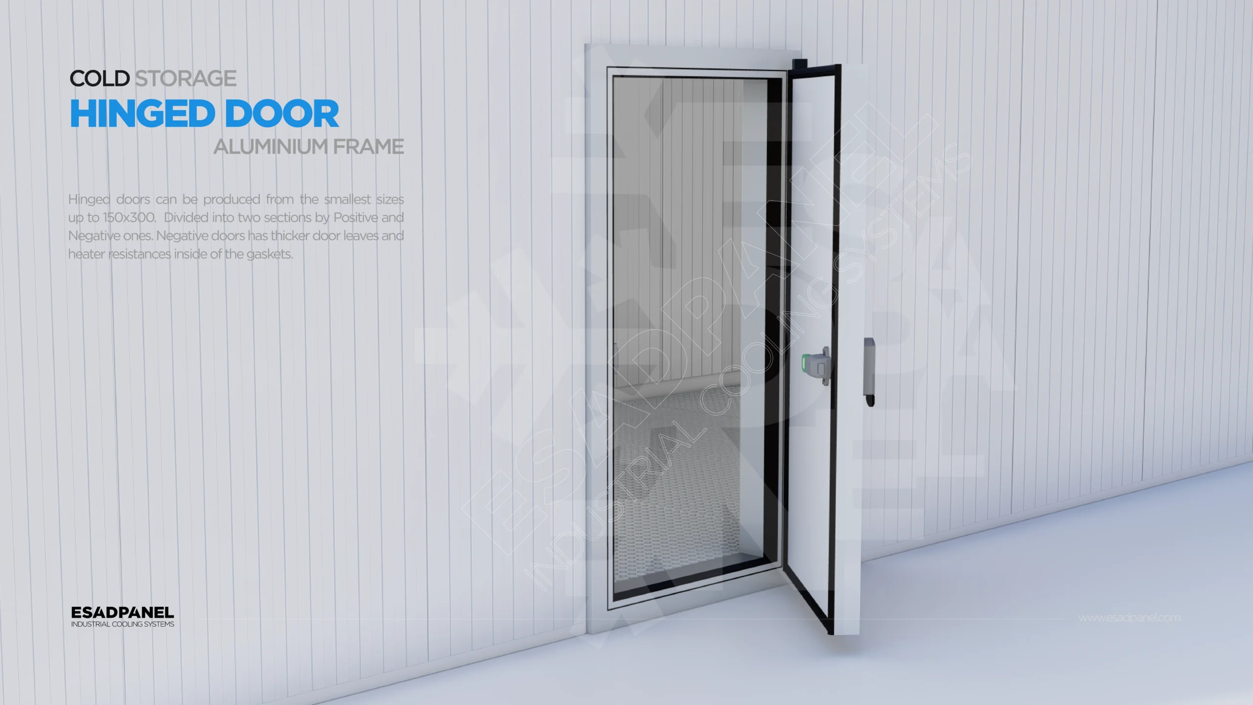 Hinged Door 28 Cold Room Door, Cold Storage Door, Freezer Door, Insulated Door, Isolated Door, Frigo Door, Refrigeration Door