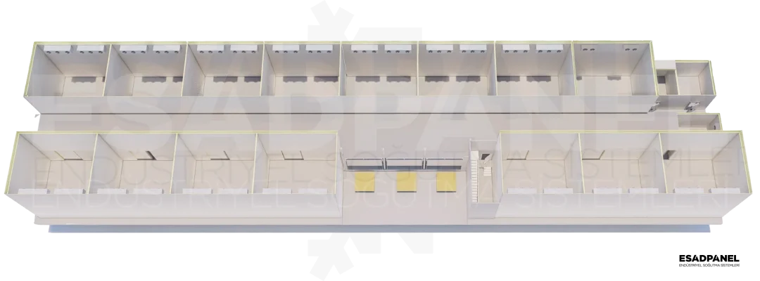 Cold Storage Rooms 3 Cold Room - Cold Storage - Freezer - Refrigeration - Frigo